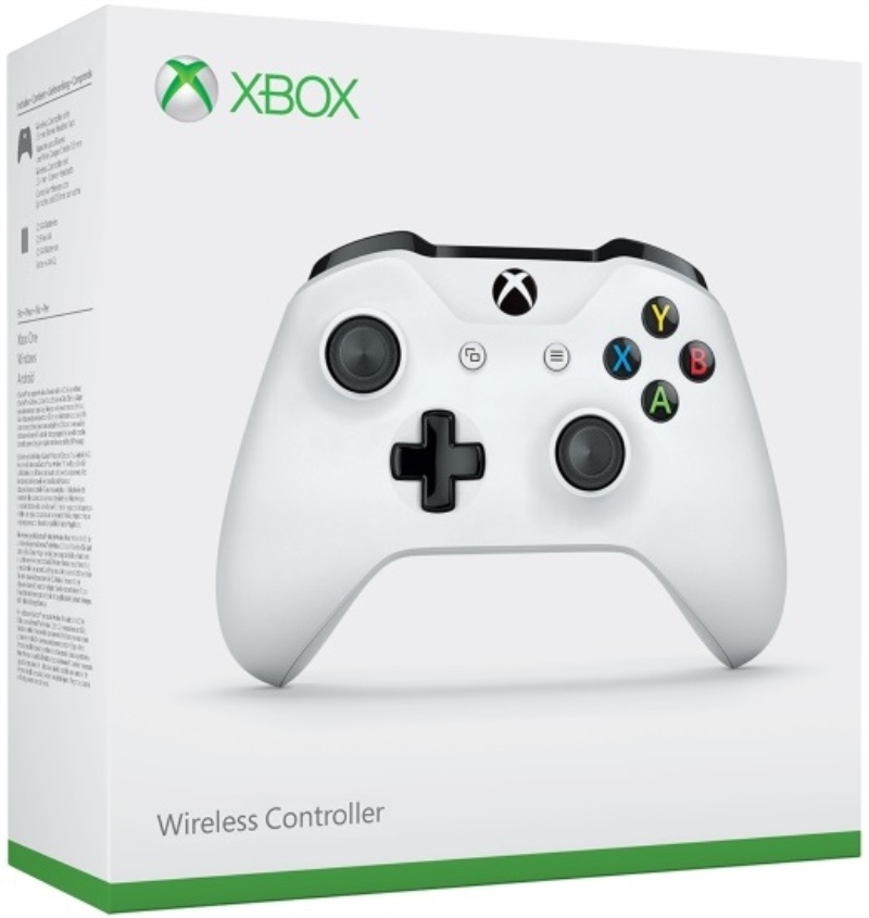 TECNOSHOP Controller Gamepad TF500003 wireless per Xbox One bianco